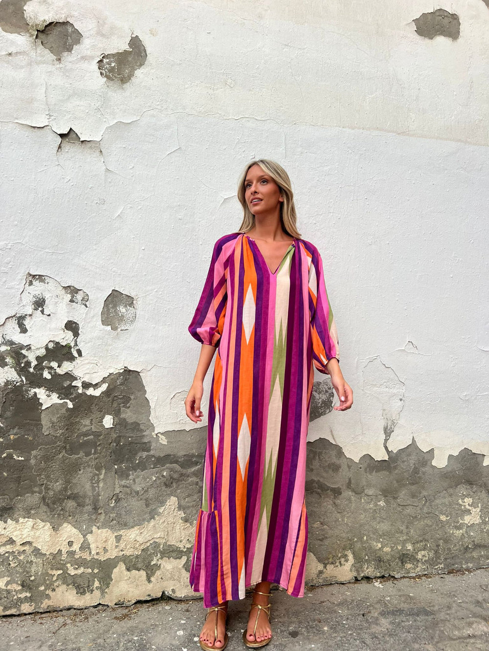 Lunara Pinkes Mykonos Dress