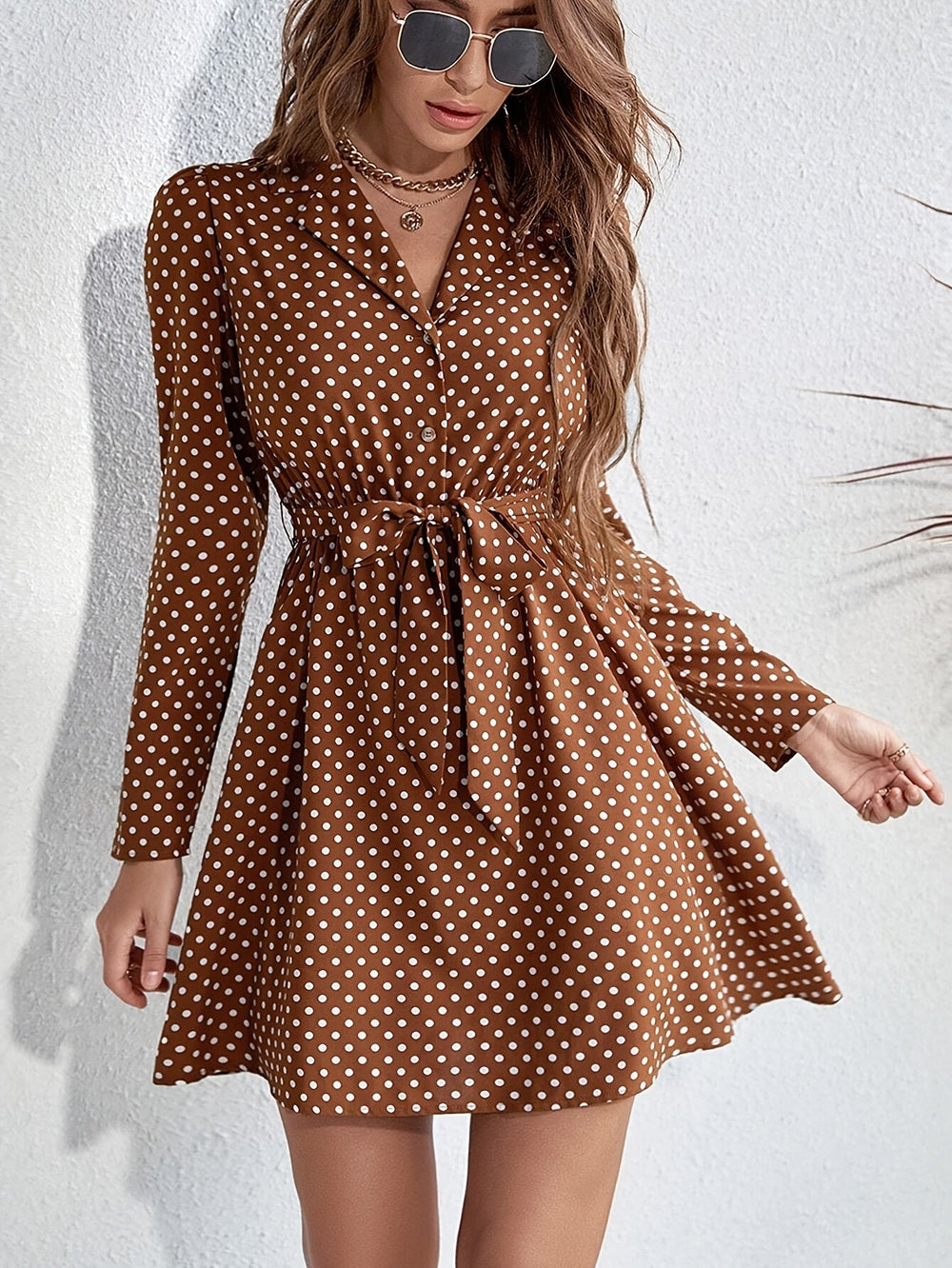 Maribel Polka Dot Dress