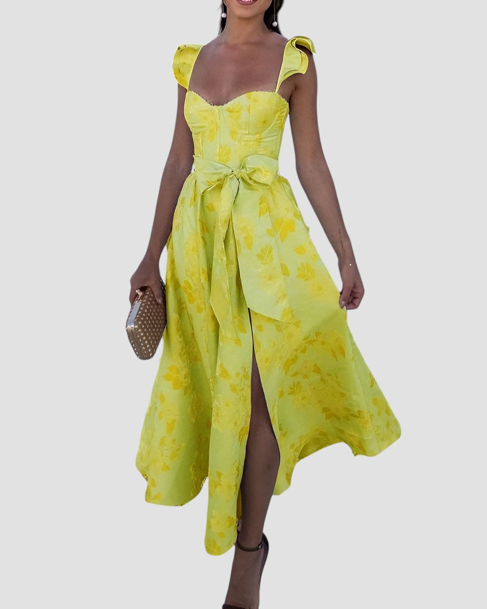 Bruna Belted Dress