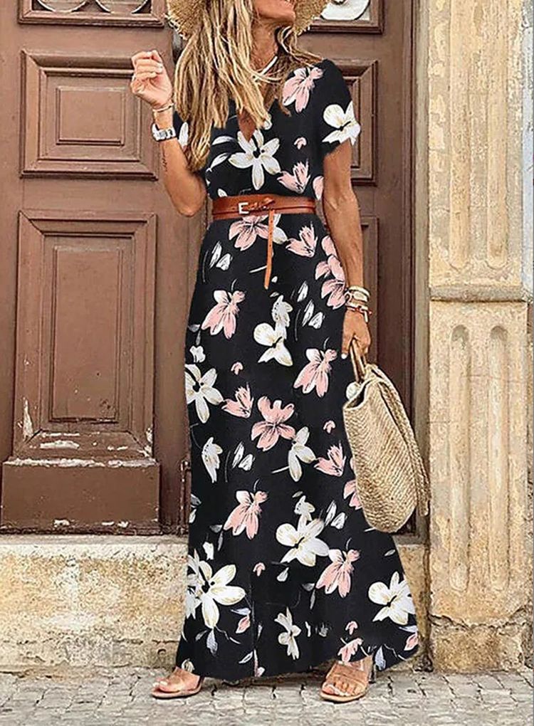 Luna Boho Maxi Dress