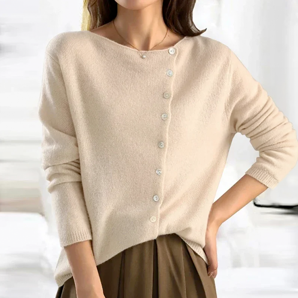 Savannah Refined Button-Front Cardigan