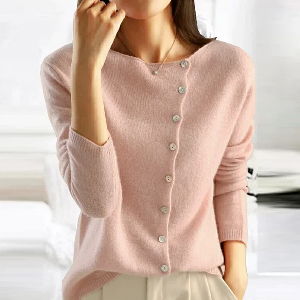 Savannah Refined Button-Front Cardigan