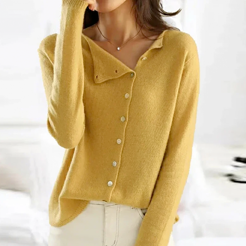 Savannah Refined Button-Front Cardigan