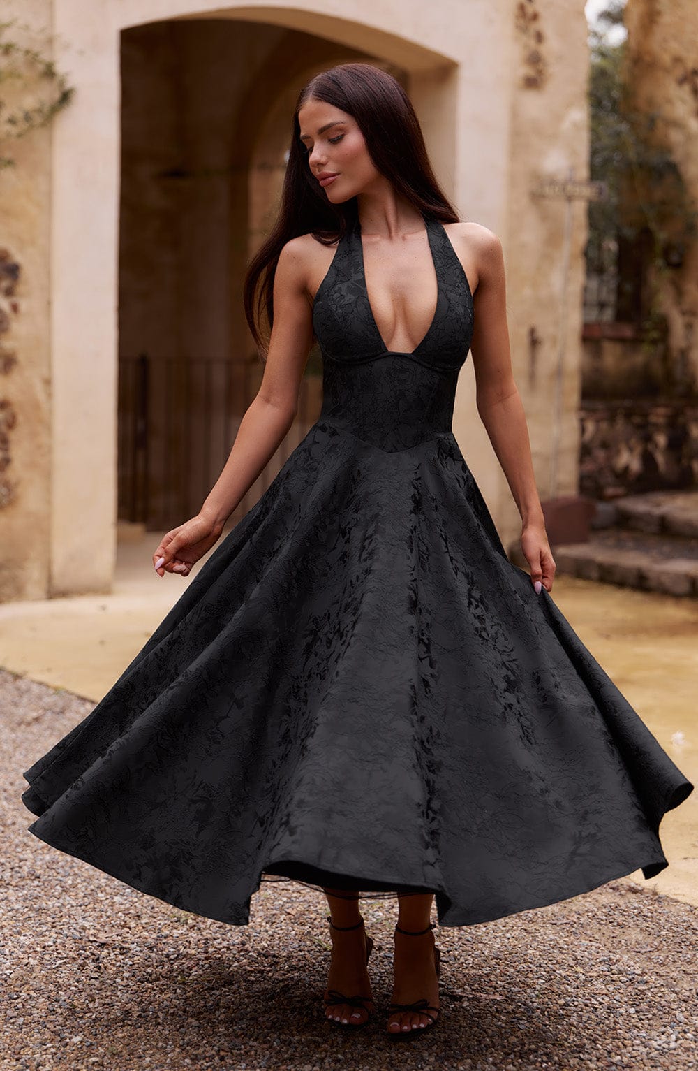 Catalina Romantic Midi Dress