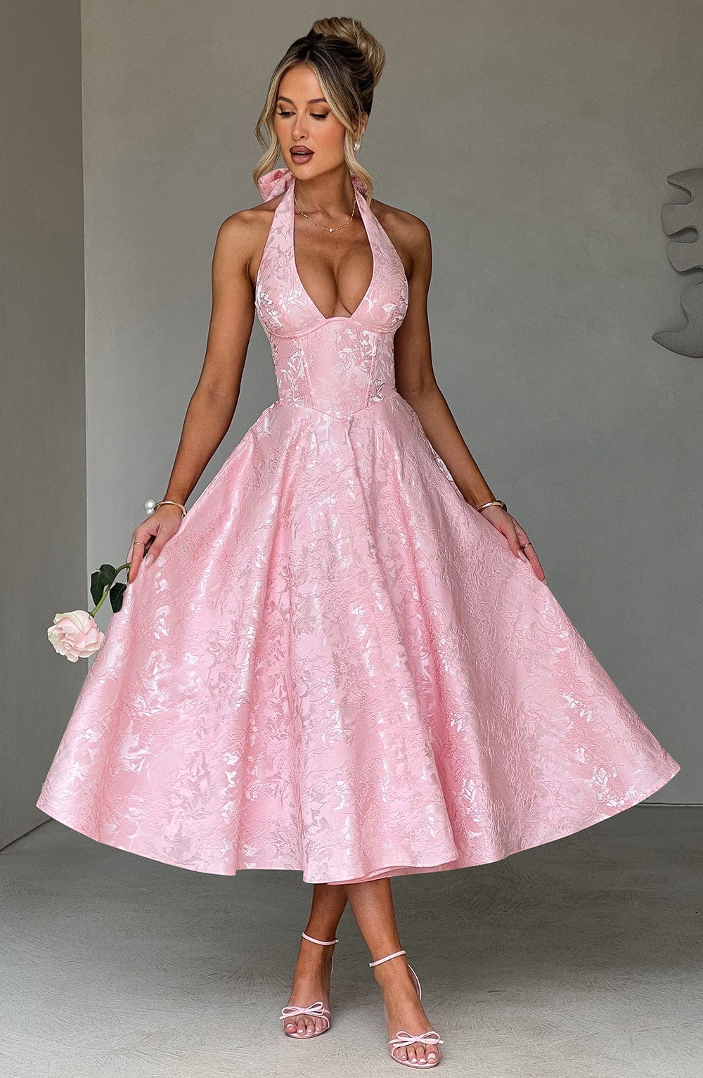 Catalina Romantic Midi Dress