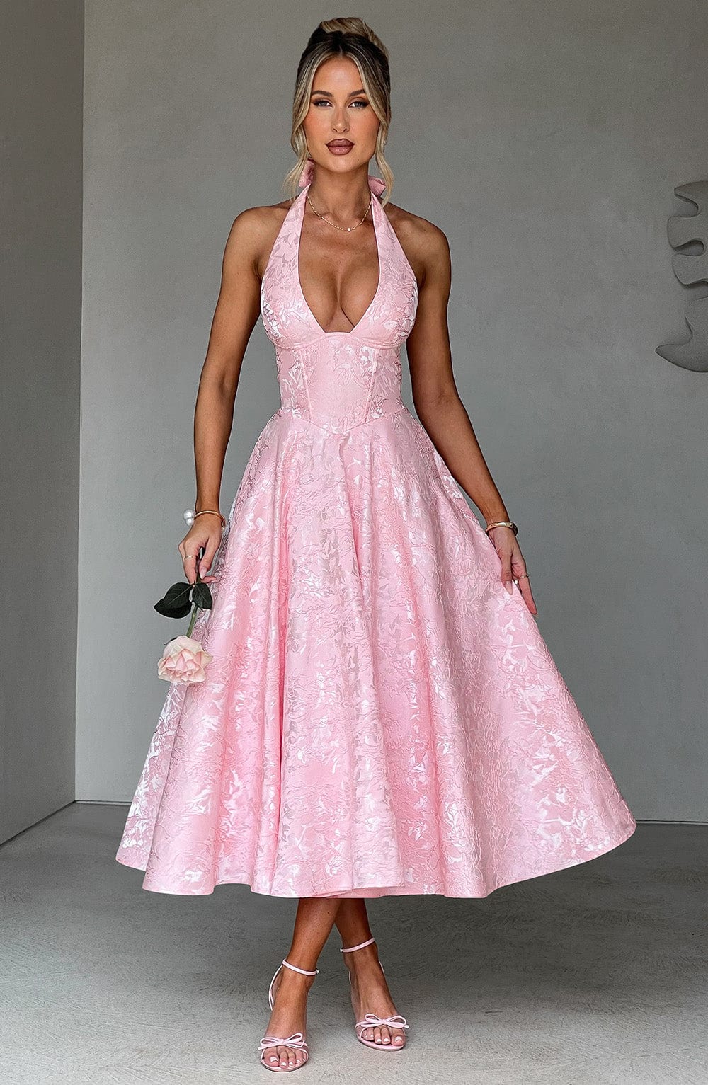 Catalina Romantic Midi Dress