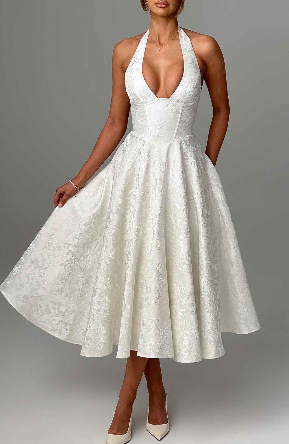 Dahlia | Romantic Midi Dress
