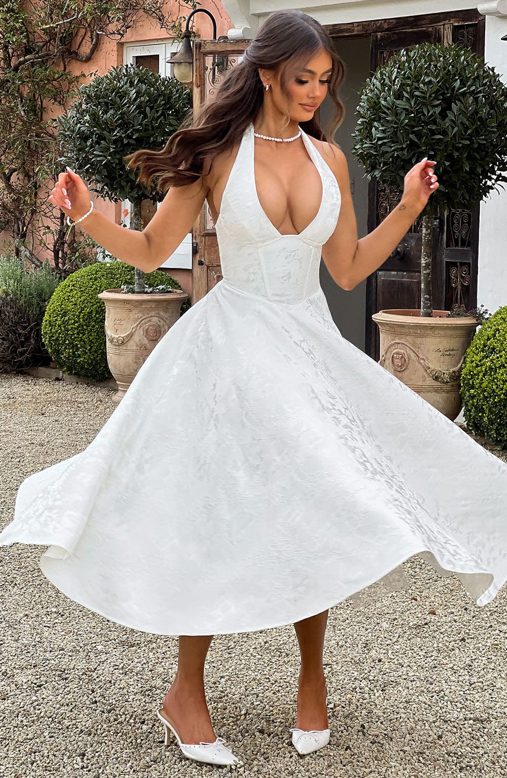 Catalina Romantic Midi Dress
