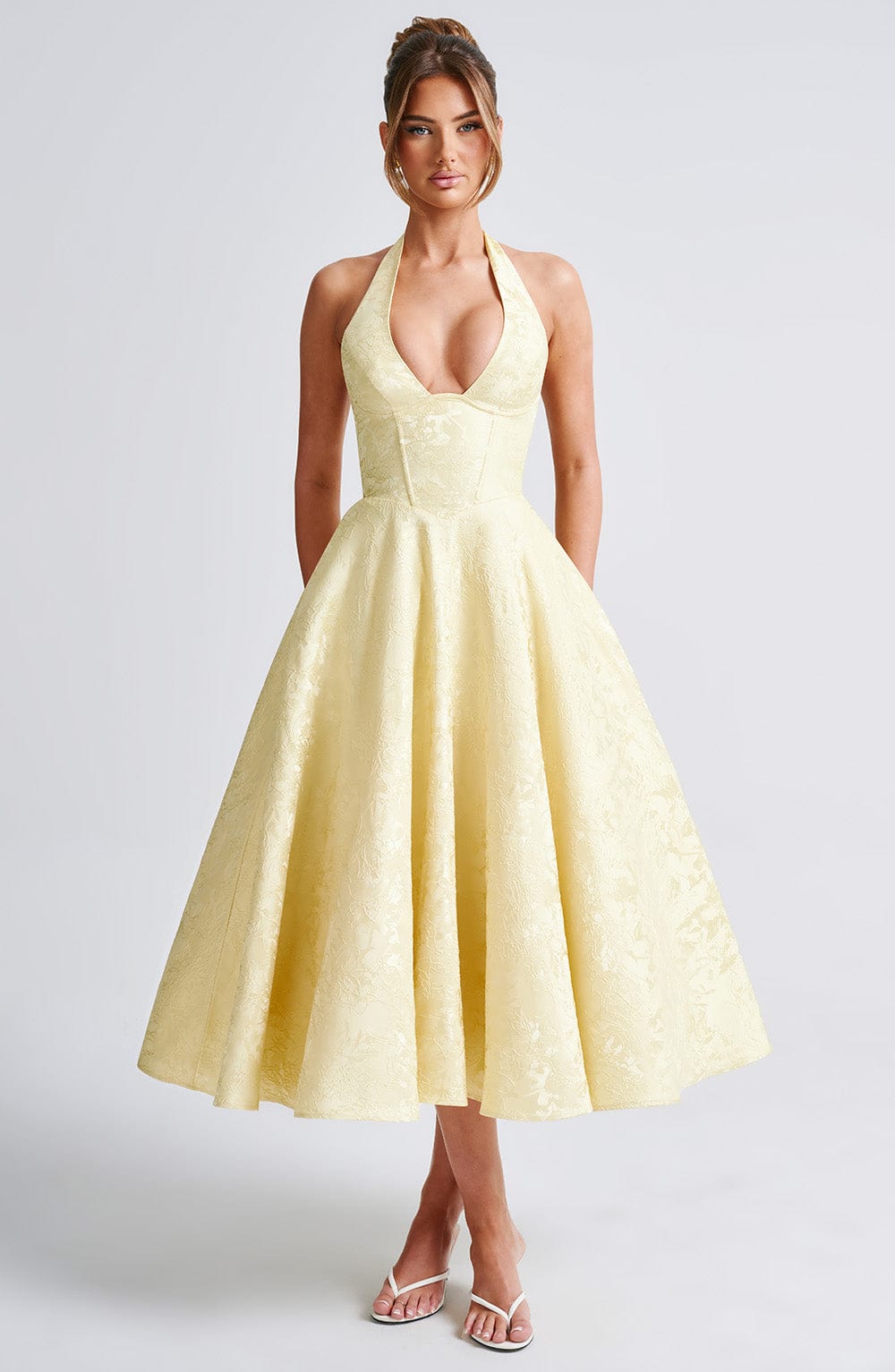 Catalina Romantic Midi Dress