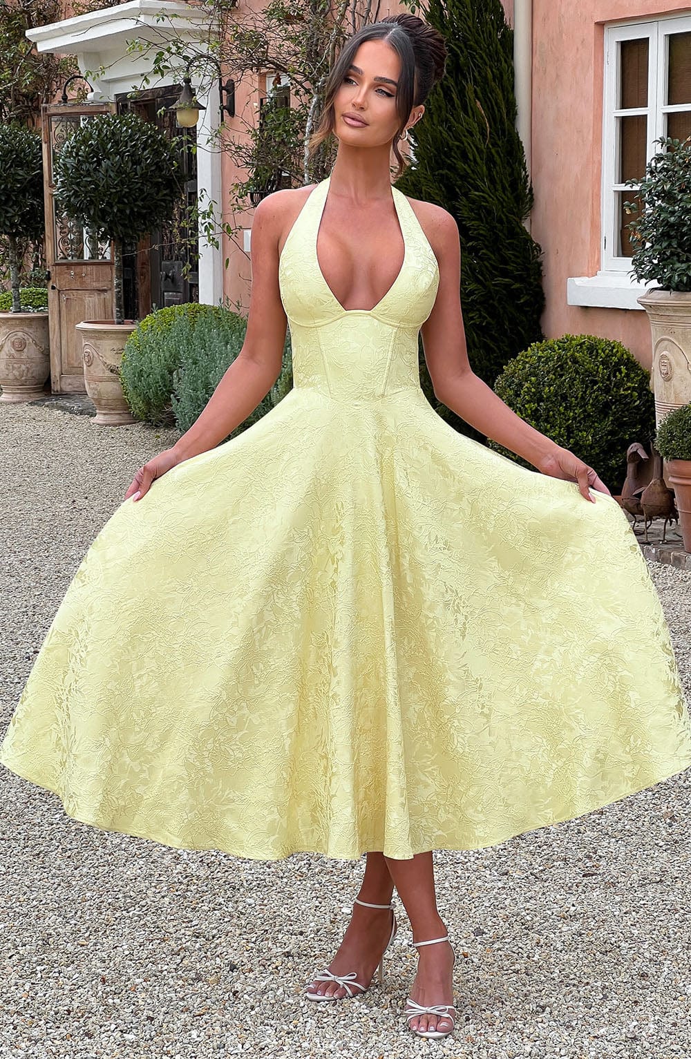 Catalina Romantic Midi Dress