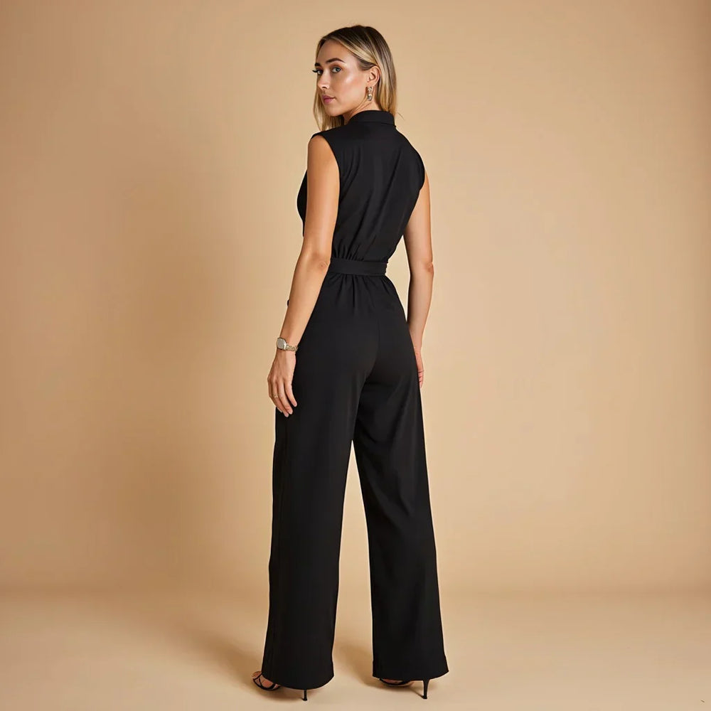 Ava Belted Jumpsuit