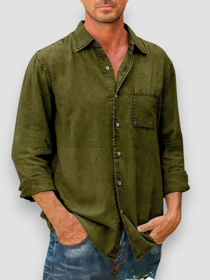 Elias Long-Sleeve Shirt for the Modern Man