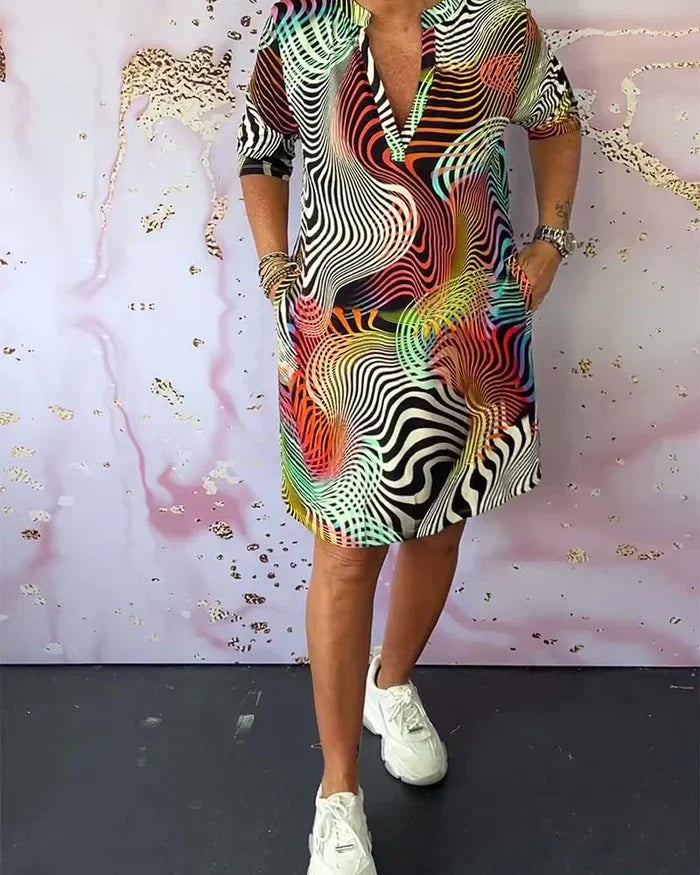 Sanne Colorful Dress