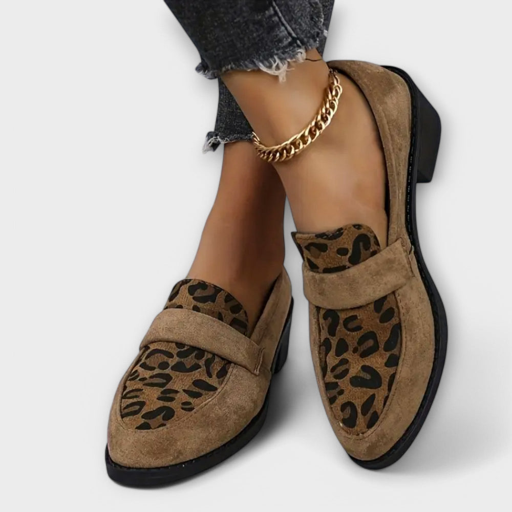 Liorin Leopard Print High Heel