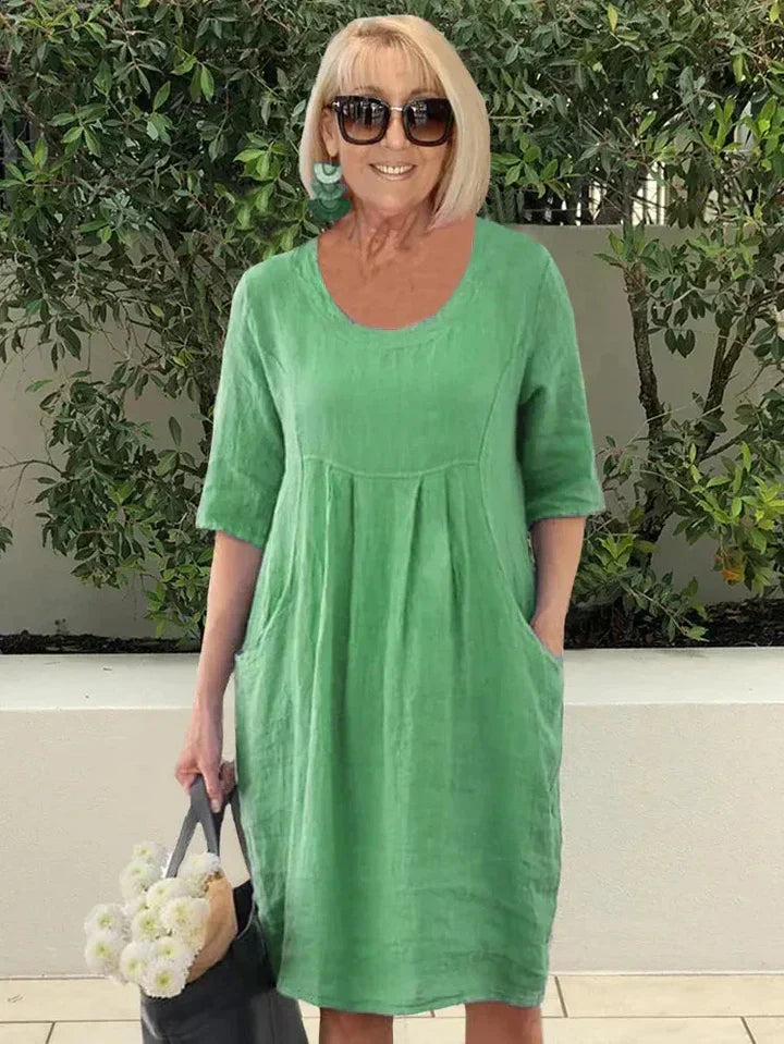 Bridget Pocket Cotton Dress