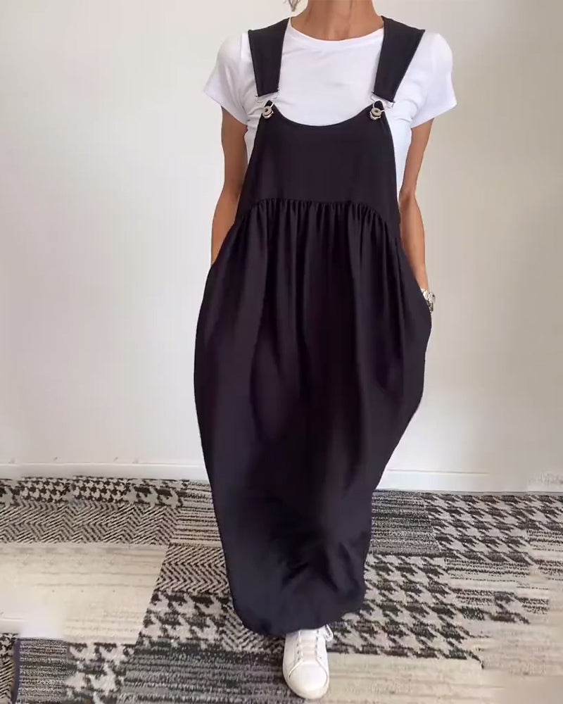 Camille Flowing Sleeveless Casual-Chic Dress