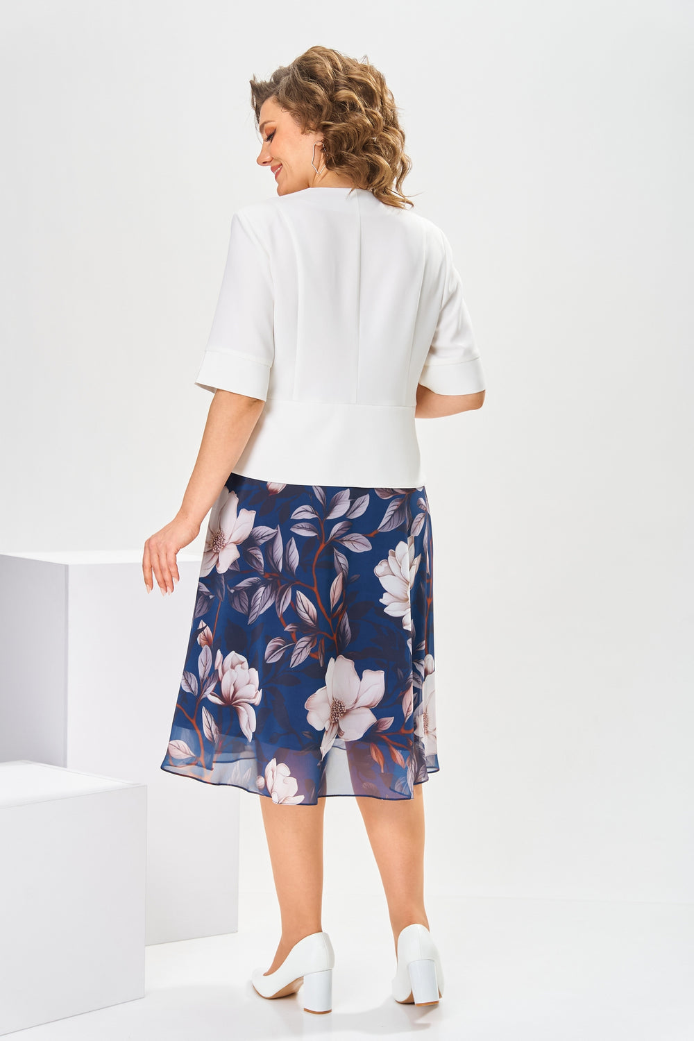 Logan Cotton-Silk Everyday Dress