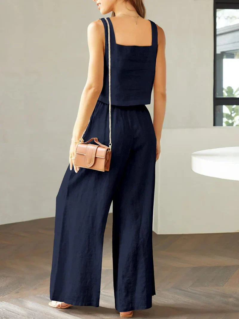 Scarlett Square Neck Top & Pants Set