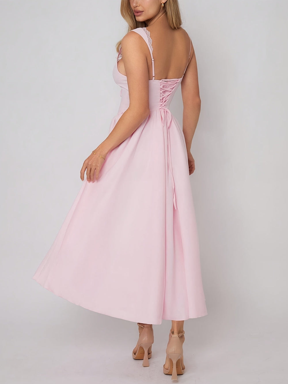 Celeste Strapless Fit-and-Flare Dress