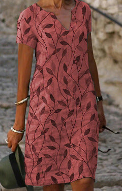 Josette Mini V-Neck Dress