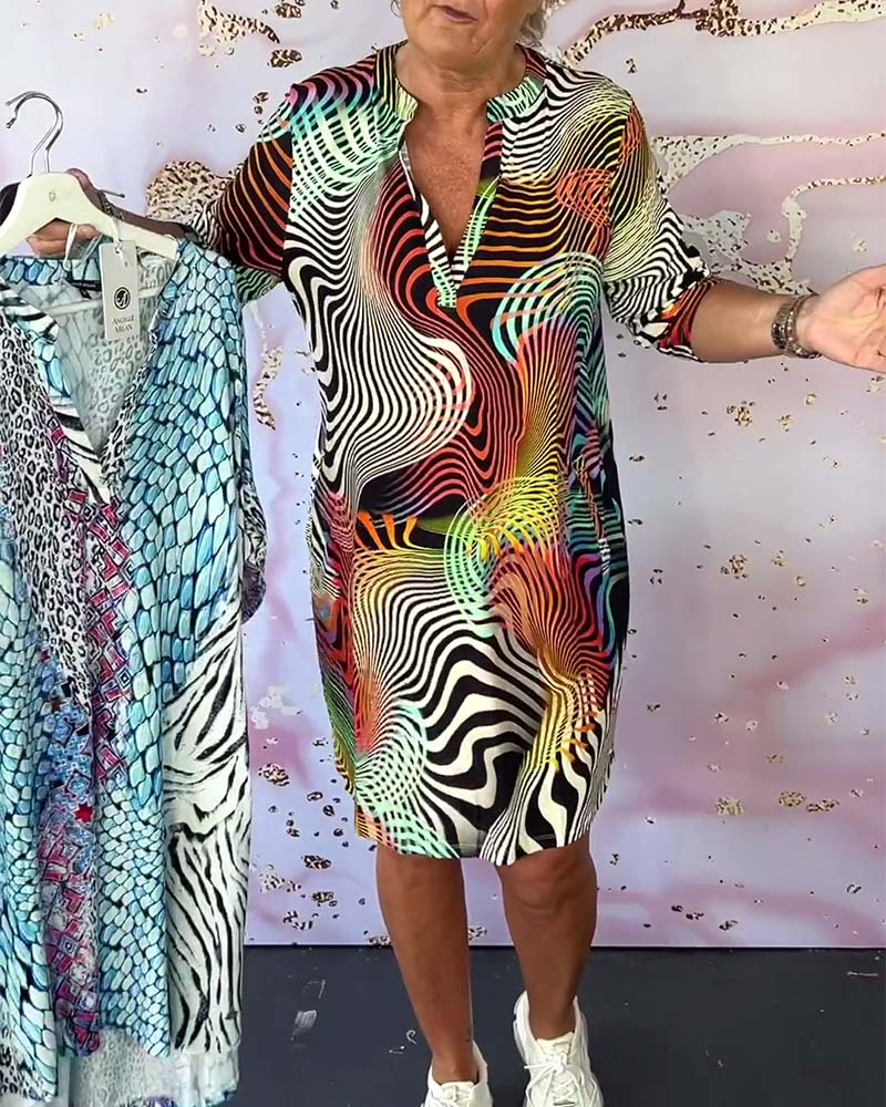 Ria V-Neck Dress
