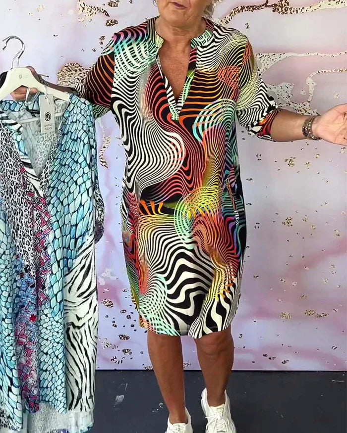 Sanne Colorful Dress