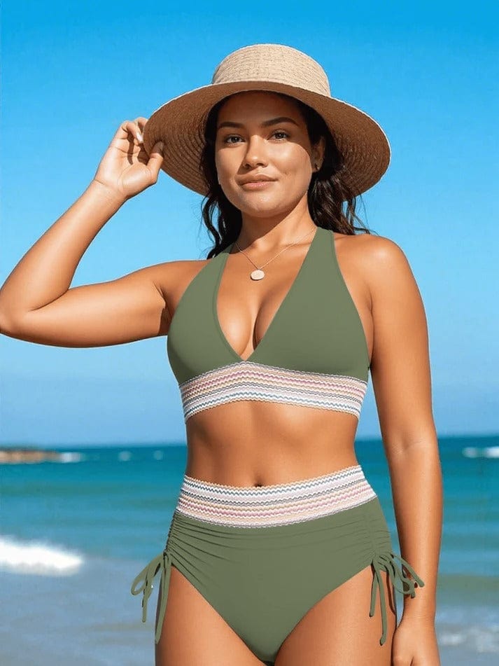 Rayne High-Waisted Bikini for Timeless Style