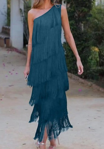 Anne One-Shoulder Dress