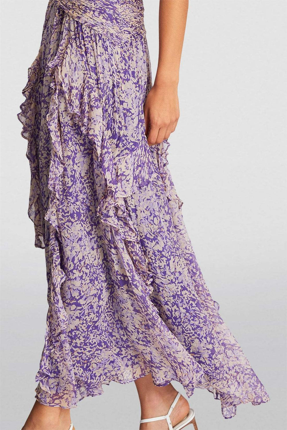 Elegantes Pleated Maxi Dress