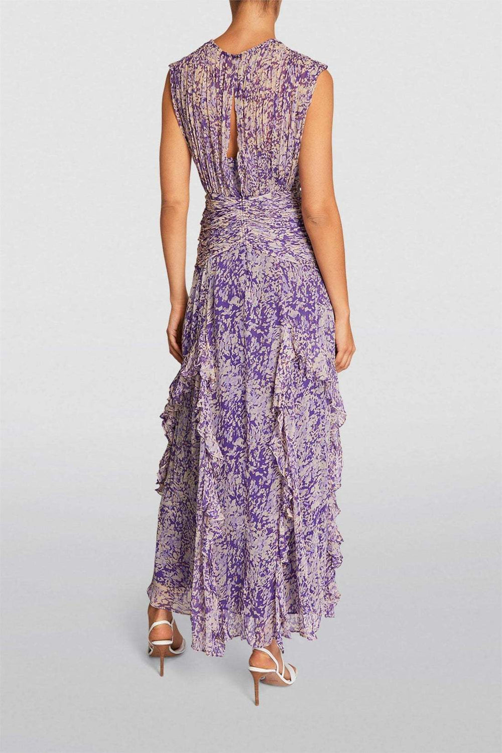 Elegantes Pleated Maxi Dress