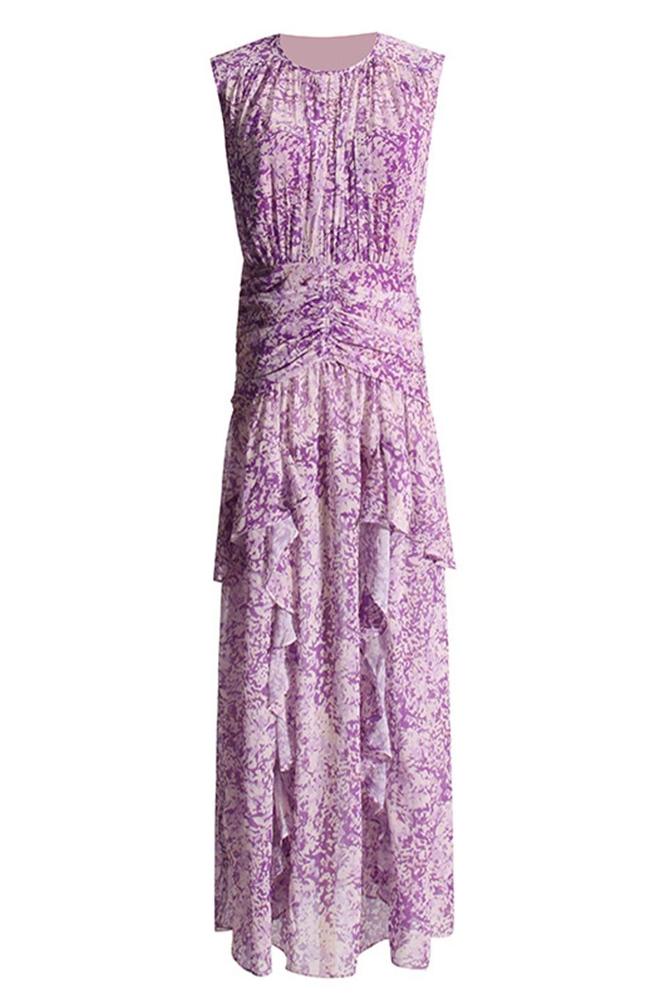 Elegantes Pleated Maxi Dress