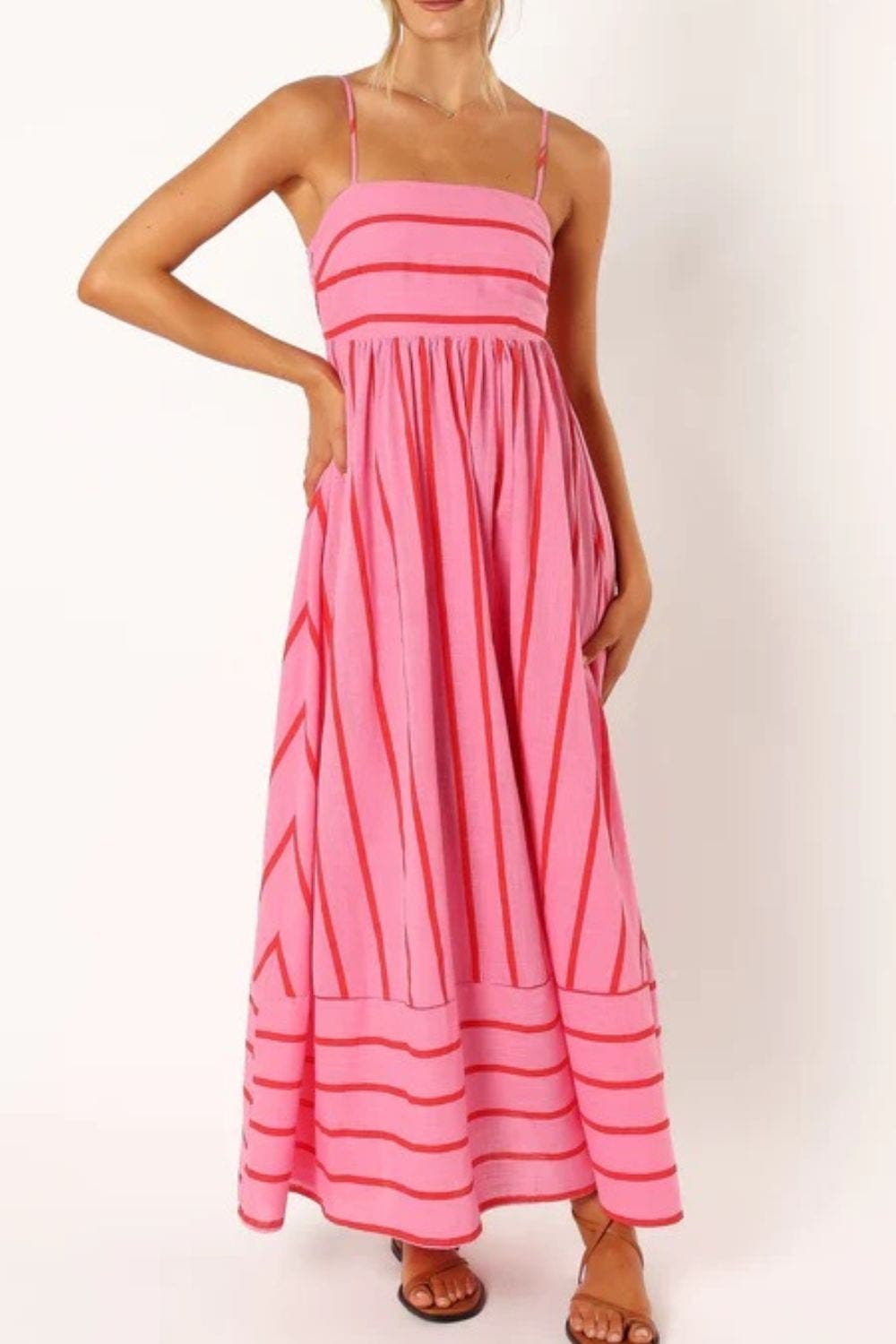 Valli Off-Shoulder Floral Maxi
