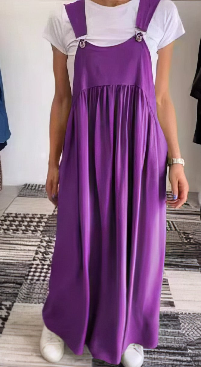 Camille Flowing Sleeveless Casual-Chic Dress