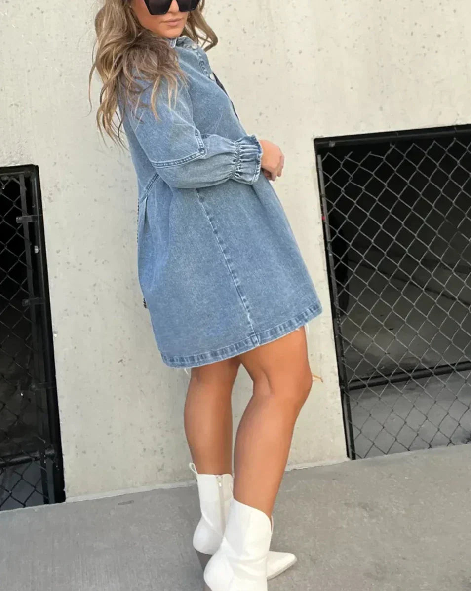 Sophia Denim Dress