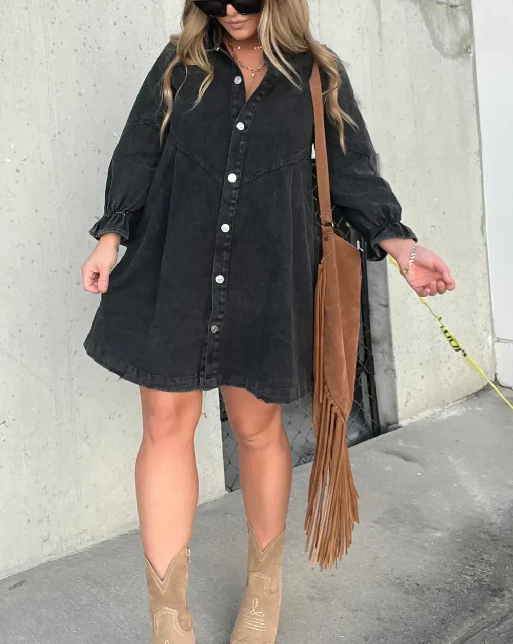 Sophia Denim Dress