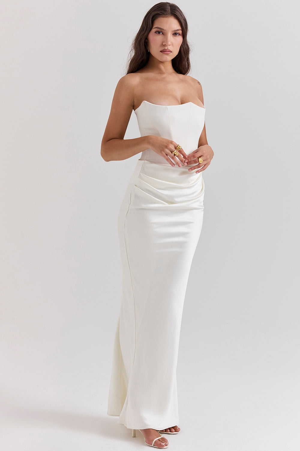 Elena Luxurious Maxi Dress in Premium Soft Fabric