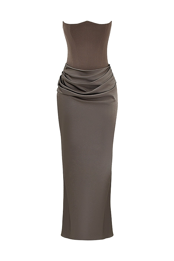 Elena Luxurious Maxi Dress in Premium Soft Fabric