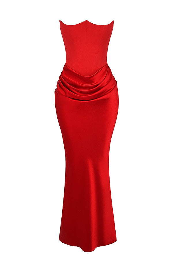 Elena Luxurious Maxi Dress in Premium Soft Fabric