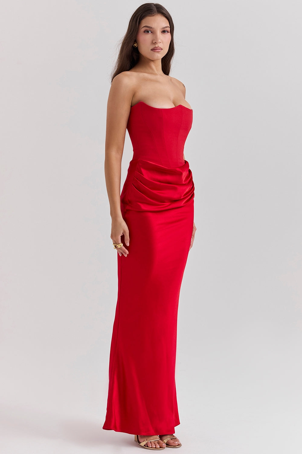 Elena Luxurious Maxi Dress in Premium Soft Fabric