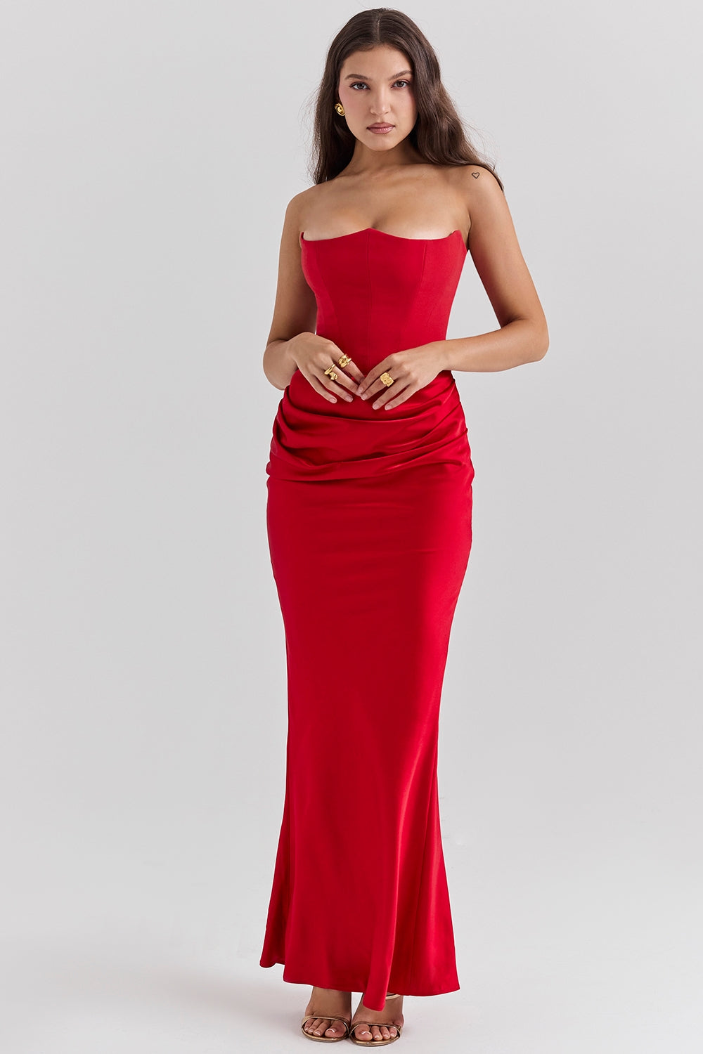 Elena Luxurious Maxi Dress in Premium Soft Fabric