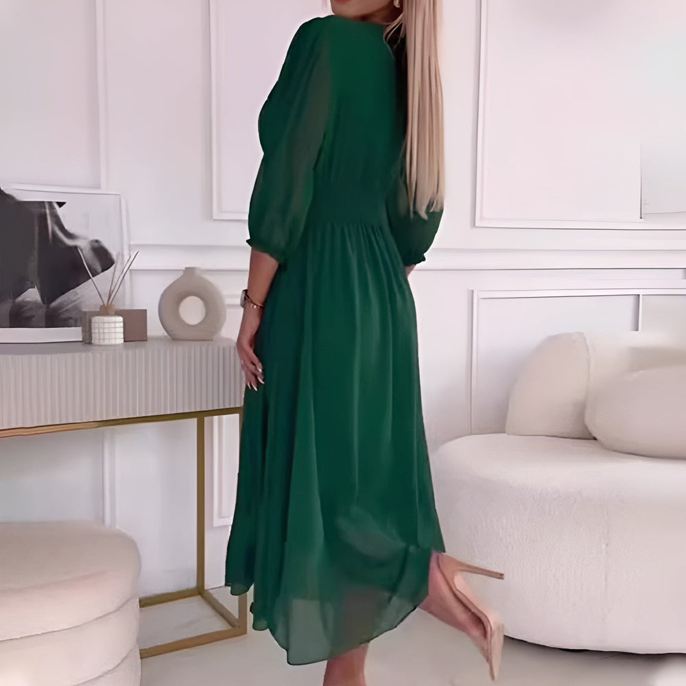 Vickie Airy Silk Dress