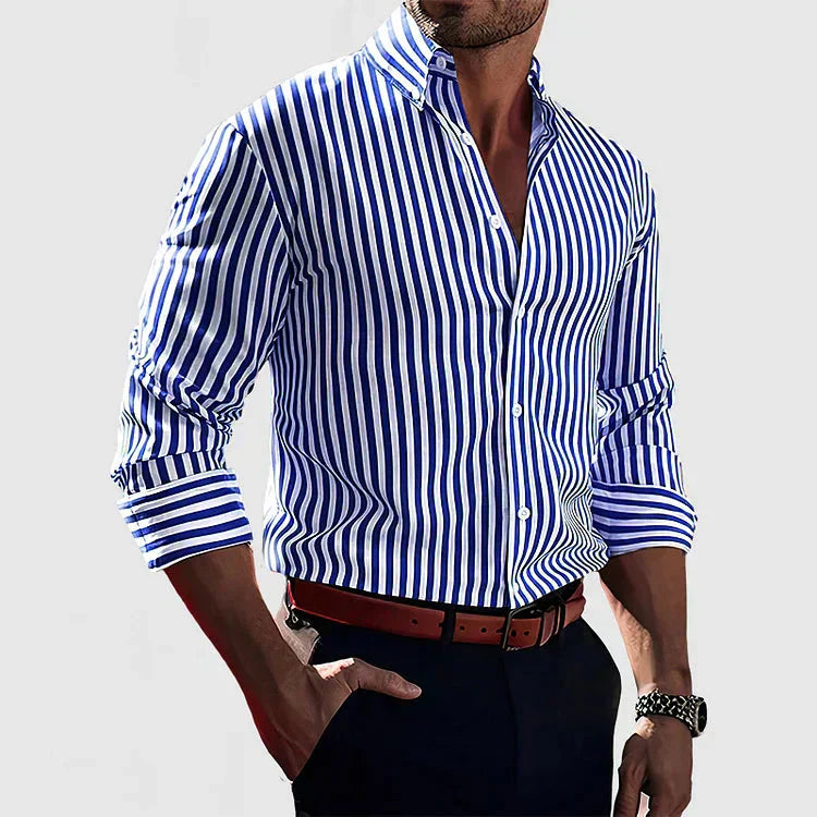 Kelric Relaxed Striped Shirt