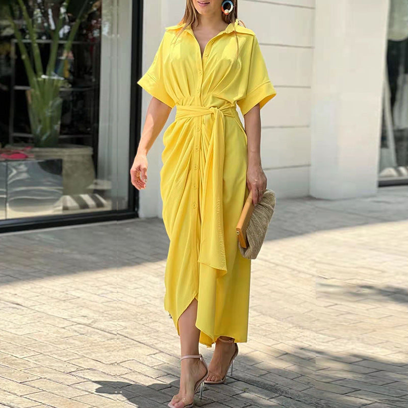 Amalia Wrap Maxi Dress