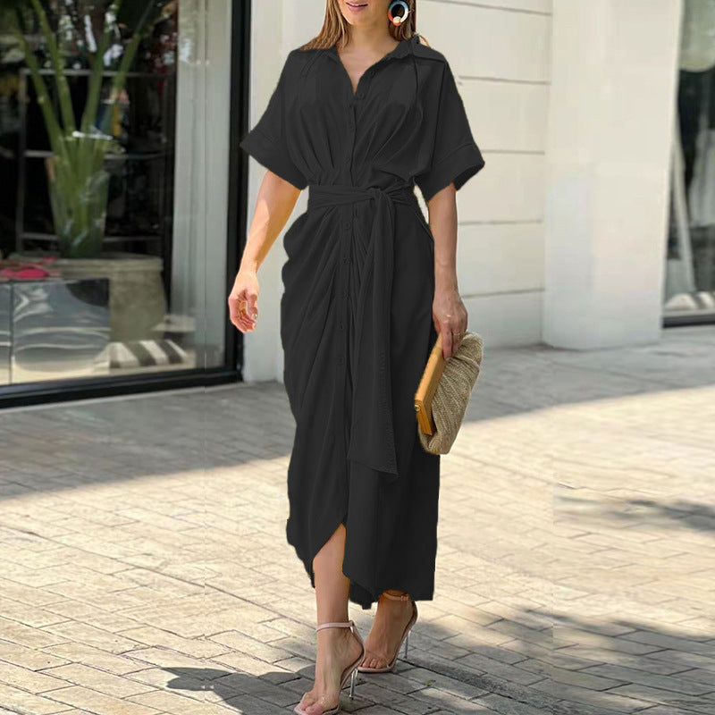 Amalia Wrap Maxi Dress