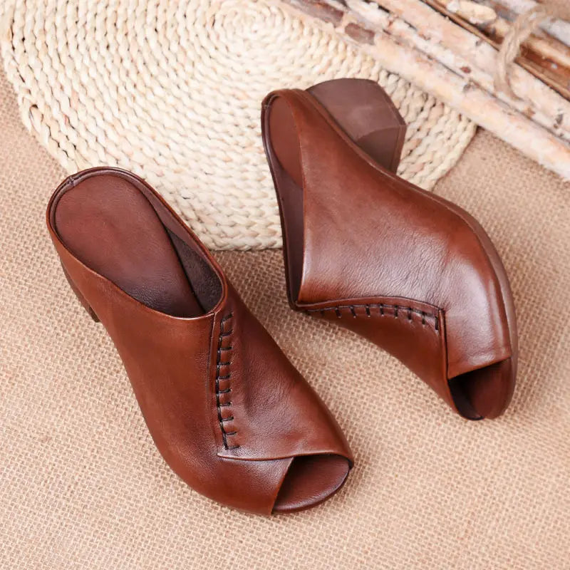 Stevie Leather Comfort Sandals