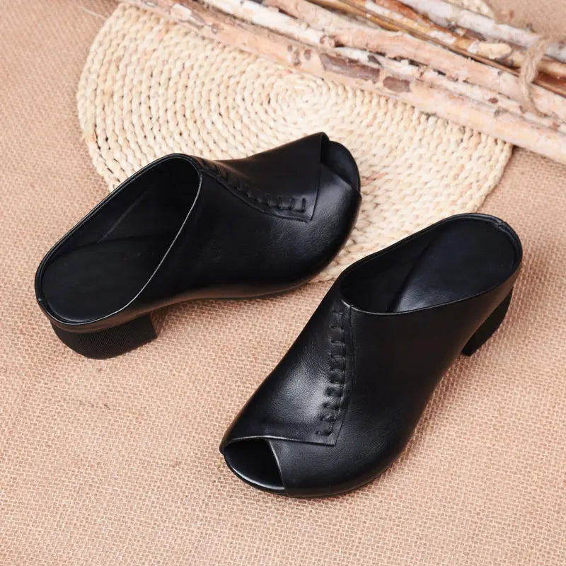 Stevie Leather Comfort Sandals
