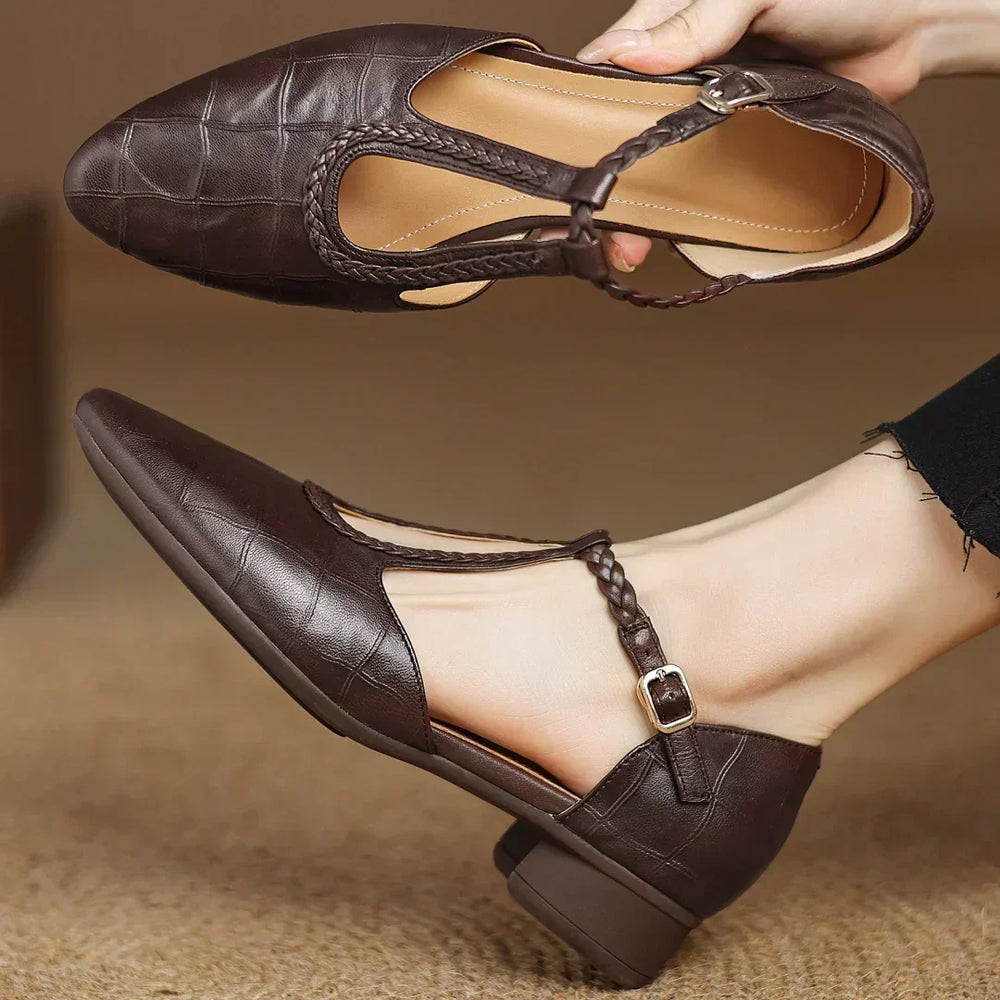 Sofie Orthopedic Mary Jane | Brown