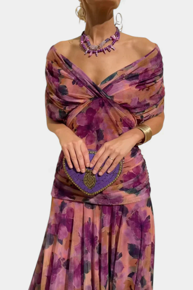 Selma Floral Maxi Dress