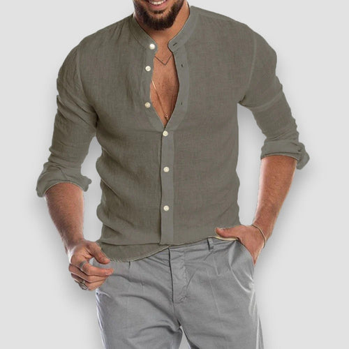 Jan Breathable Linen Shirt