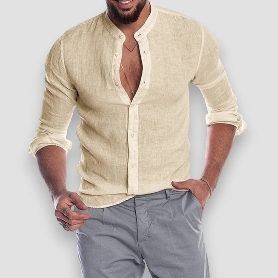 Jan Breathable Linen Shirt